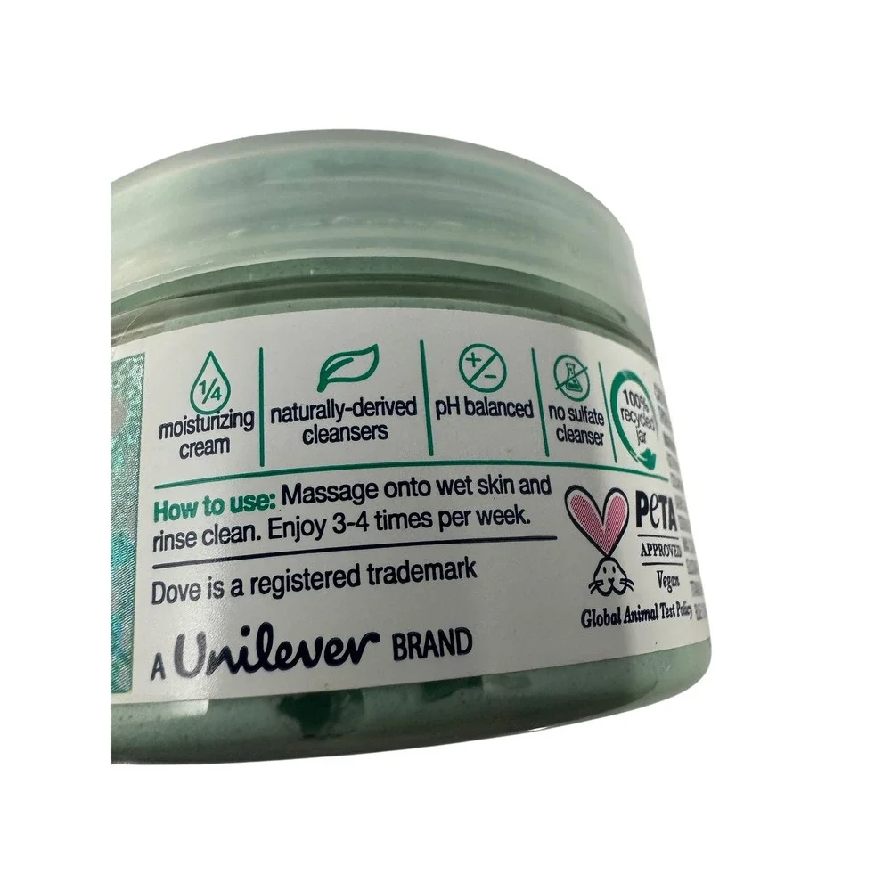 Dove Limited Edition Body Scrub Set Winter Mint & Frosted Cranberry‎ New